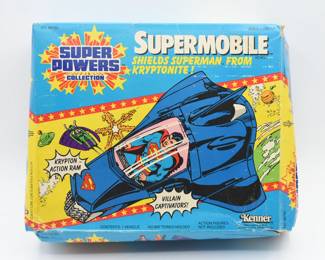 Kenner Super Powers Collection Supermobile Vehicle in Original Box
