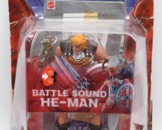 Mattel Masters of the Universe 200X Battle Sound He-Man Action Figure

