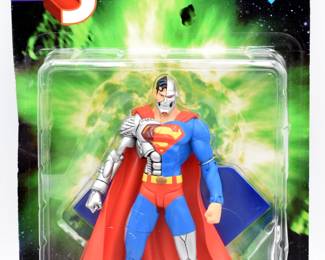 DC Direct Cyborg Superman Fully Poseable Action Figure 2003
