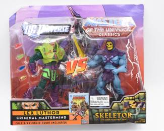 Mattel DC Universe Masters of the Universe Classics Lex Luthor Skeletor 2-Pack
