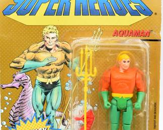 Toy Biz 1990 DC Comics Super Heroes Aquaman Action Figure
