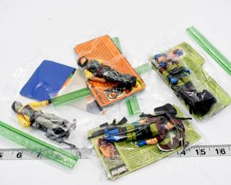 1989 Hasbro G.I. Joe Python Patrol Tele-Viper Action Figure and 3 other G.I. Joe Action Figures
