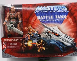 Mattel Masters of the Universe He-Man Battle Tank Playset
