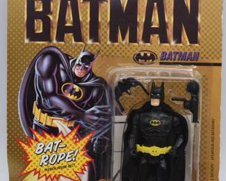 1989 Toy Biz Batman Action Figure with Bat-Rope
