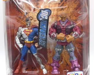 DC Universe Super Enemies Figure Pack Cyborg Superman & Mongul
