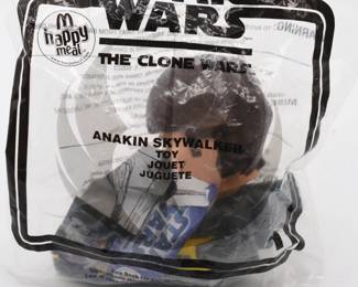 McDonald's 2008 Star Wars Clone Wars Anakin Skywalker Happy Meal Toy
