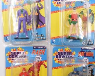 Four Gentle Giant Ltd. DC Super Powers Micro Figures
