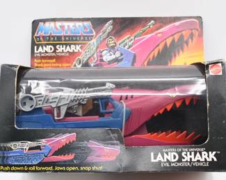 MATTEL Masters of the Universe Land Shark Evil Monster/Vehicle New in Box
