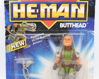 Vintage 1990 Mattel He-Man New Adventures Butt-Head Action Figure
