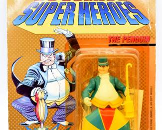 Toy Biz DC Comics Super Heroes The Penguin Action Figure 1989
