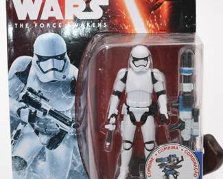 Star Wars The Force Awakens First Order Stormtrooper Action Figure Hasbro
