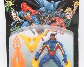 Kenner Batman Total Justice Black Lightning 1997 Carded Action Figure
