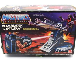 1986 Mattel Masters of the Universe Beam-Blaster & Artilleray Playset Box
