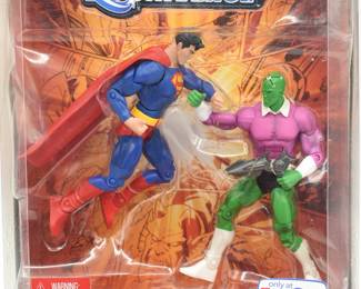 DC Universe Superman vs Brainiac Clash in the Cosmos 2-Pack

