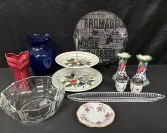 CT339Floral Decor  Appetizers 