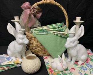 CT319Easter Bunny Decor