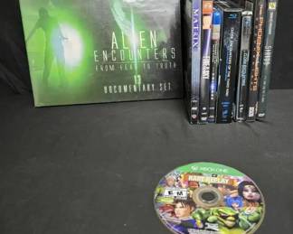 MI219Assorted DVD, BluRay, XBox One discs