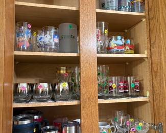 Glasses Many Vintage fast food glasses, Kentucky Derby and Yeti