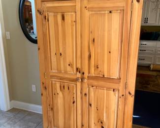 Pine armoire 