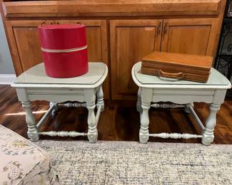 Matching end tables 