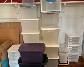 Storage bins 