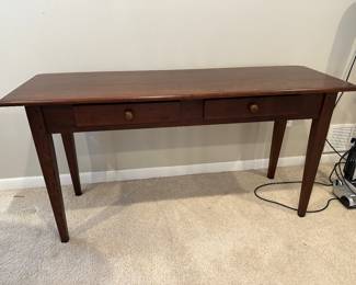 Wood sofa table