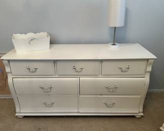 Stanley Furniture white dresser