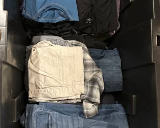 Men's designer clothing - size large to XL.....