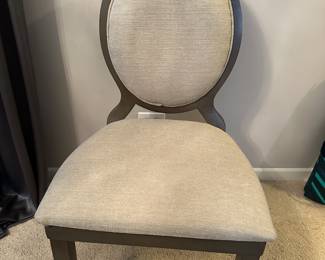 Upholstered accent chairs.....