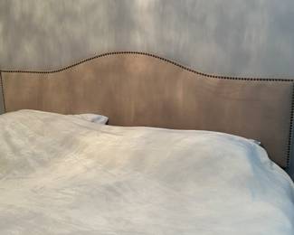 King upholstered headboard