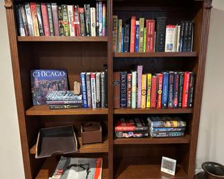 Books (bookcases not for sale)