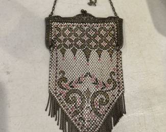 Art Deco mesh purse