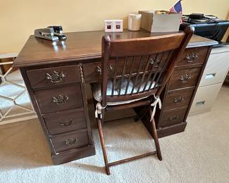 Desk and chair (sold separately)