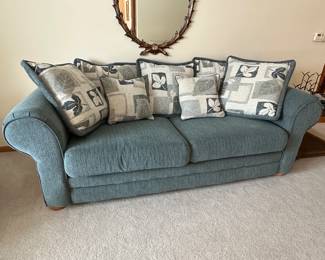 Upholstered sleeper sofa.....