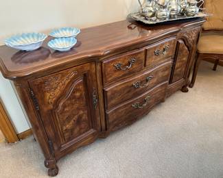 Hibriten Furniture buffet (there is a matching top to form a china cabinet).....