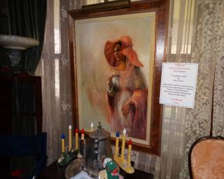 Original Oil on Canvas "A Southern Lady"