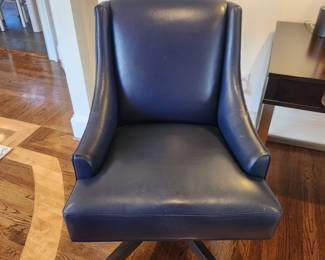 Ethan Allen Leather Desk Chair