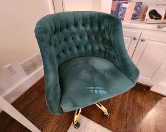 Velvet Desk Chair