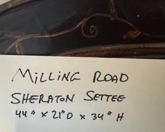 Milling Road Sheraton Settee