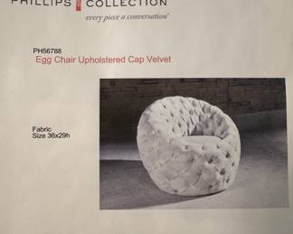 Phillips Collection Egg Chair