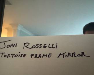 John Rosselli Mirror