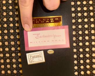 Caned Bench - Milling Road