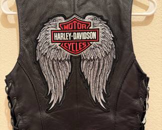 Harley Davidson vest (back)