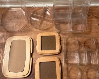 Longaberger lids and plastic protector inserts for baskets