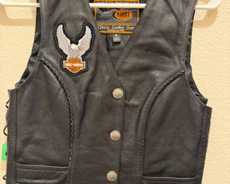 Harley Davidson vest (front)