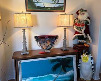 2 more Highwayman Paintings 
Bottom one was paint it by Alfred Hair(Freddie died in 1970 age 29)and signed by his wife with a description