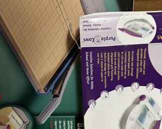 Paper Cutter & Office Supplies 