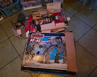 STAR WARS BOXES ONLY!! NO TOYS INCLUDED OR AVAILABLE!!