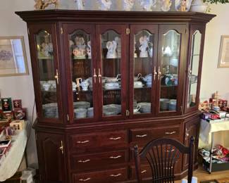 Dining room hutch.