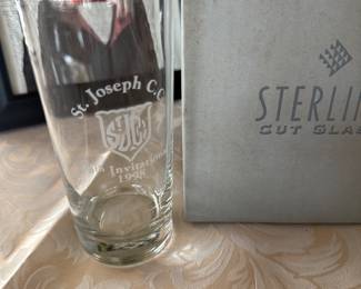 Saint Joseph Country Club glassware